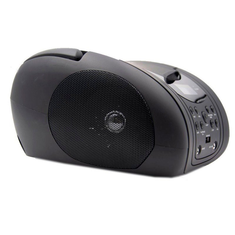Reproductor CD Lauson CP441 Radio FM/PLL USB negro Usado - Imagen 3