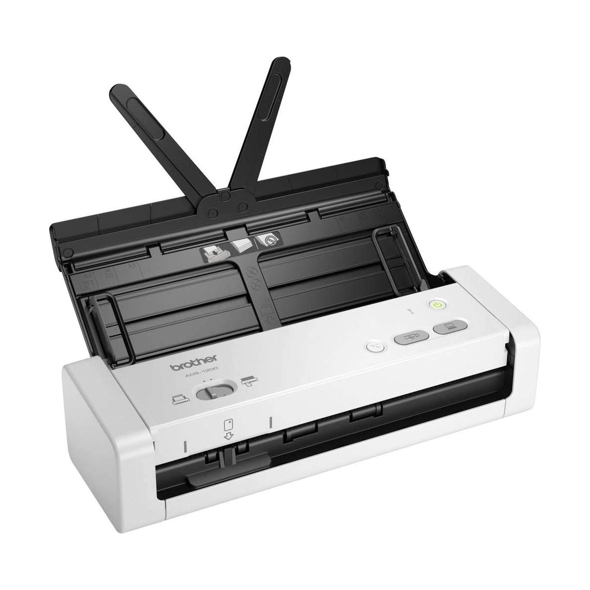 Escaner Brother ADS1200 escaneado a doble cara automático y alimentación por USB - Imagen 2