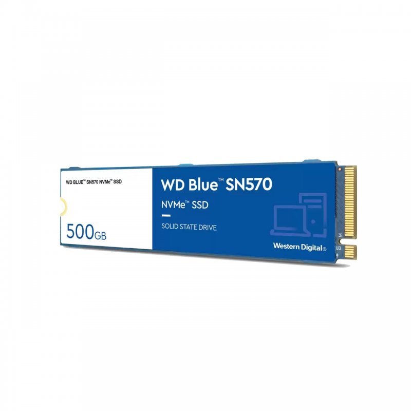 Disco Duro WD Blue SN570 SSD 500GB M.2 NVMe Usado - Imagen 2