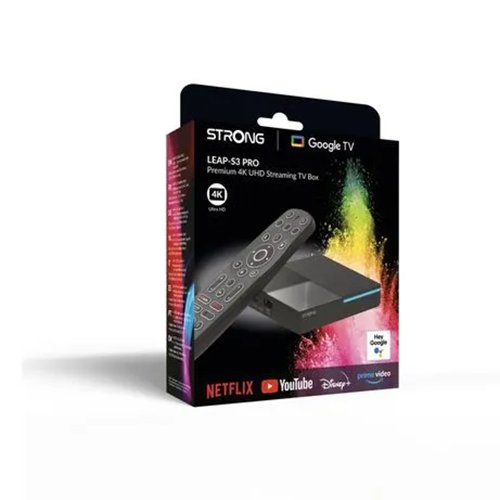 Streaming STRONG LEAP-S3 PRO Smart TV Box 4K UHD 4 GB RAM/32 GB Memoria - Imagen 6