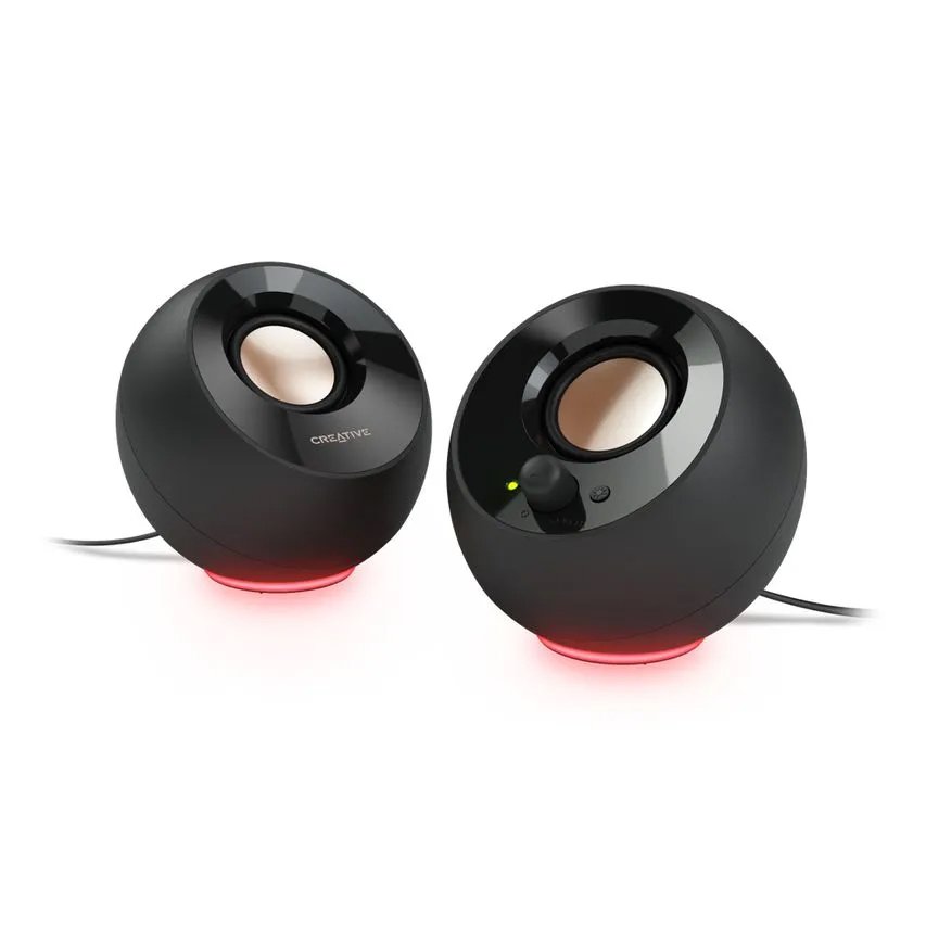 Conjunto de Altavoces Creative Pebble SE 2.0 BK w/RGB - Imagen 2