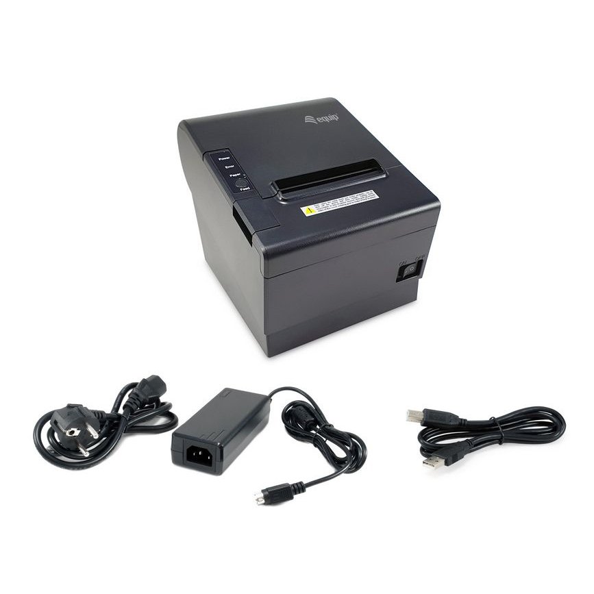 Impresora Equip 351004 térmica de recibos POS de 80 mm con cortador automático - Imagen 6