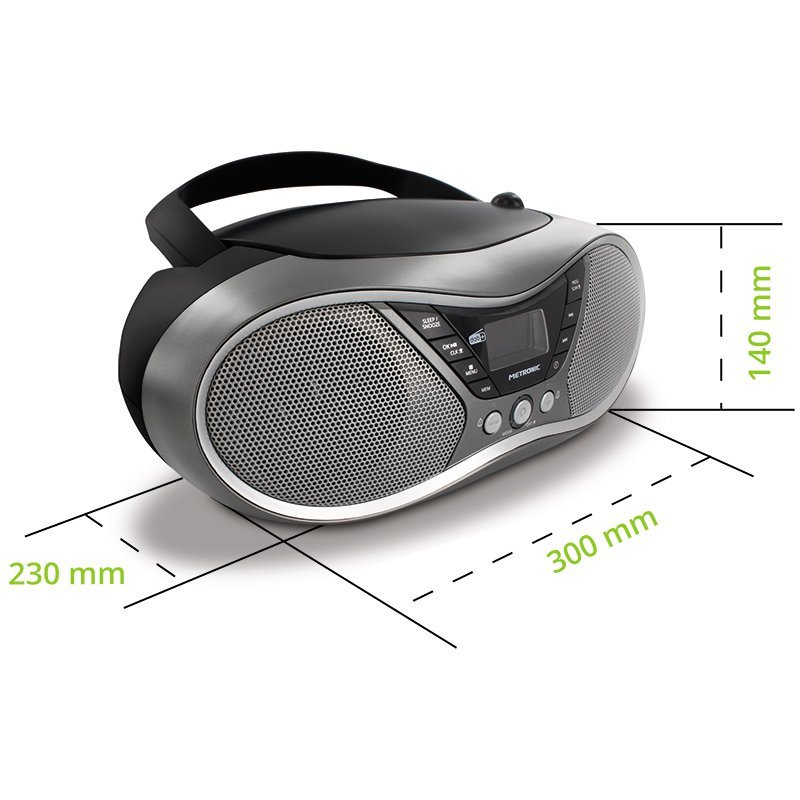Radio CD Metronic 477171 CDAB/FM Sombras de Grey Usado - Imagen 3