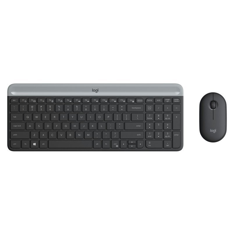 Logitech Wireless Slim Combo MK470 Teclado+Ratón Español