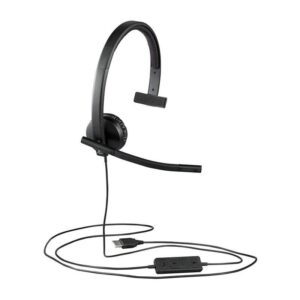 Logitech H570E Auriculares con Micrófono Negros Usado **Sin embalaje original**