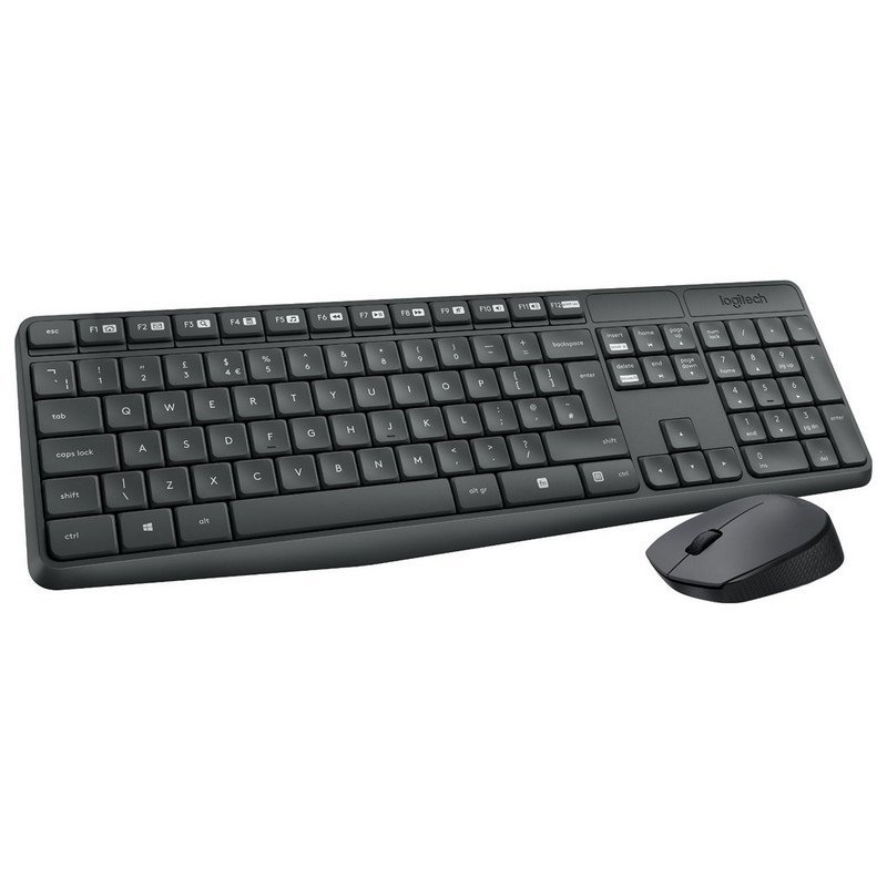 Logitech Wireless Combo MK235 Teclado + Ratón en Español