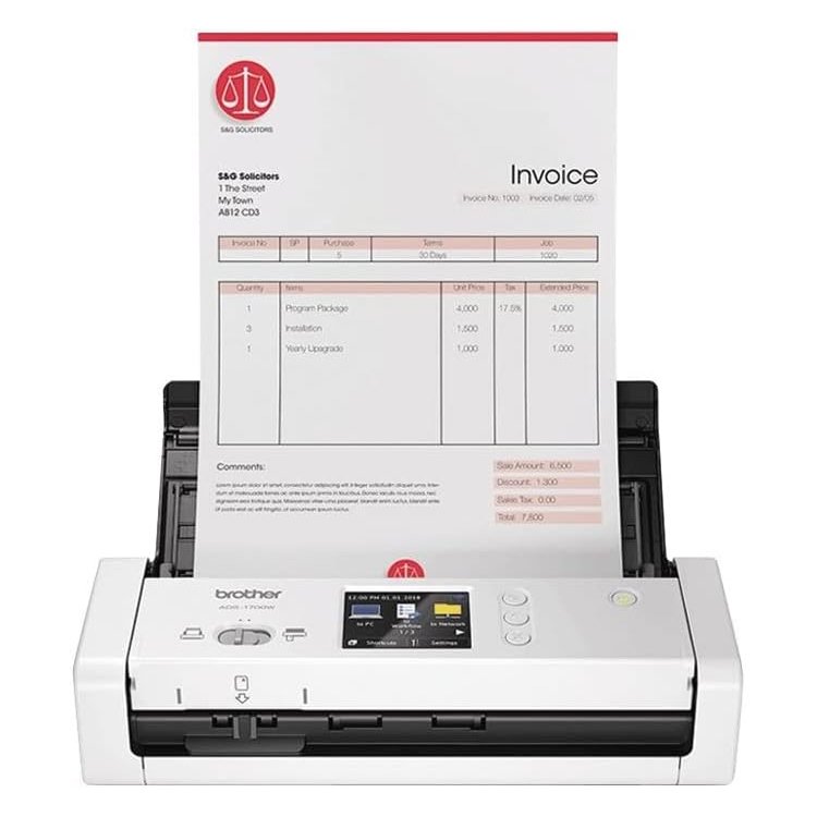 Escaner Brother ADS-1700W con alimentador de documentos Wifi - Imagen 2