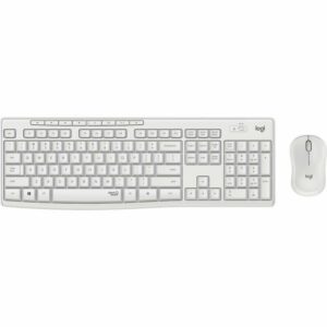 Logitech MK295 Combo Teclado Raton Inalámbricos blanco crudo en Español (ñ)