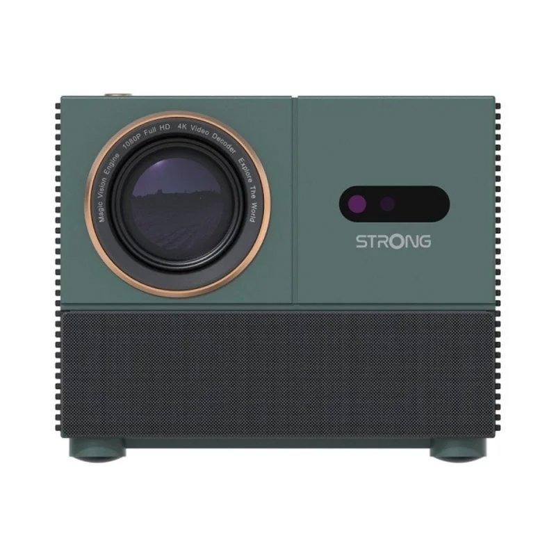 Proyector Strong 1080p 300 Lúmenes LCD Android TV Autoenfoque Full HD Compacto - Imagen 2