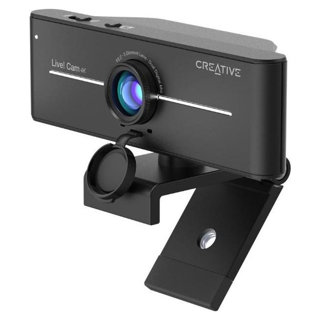 Webcam Creative Live! Cam 4k Fhd Negra - Imagen 2