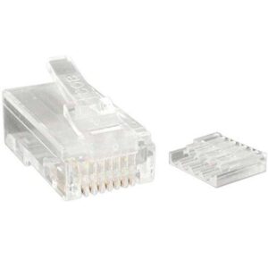 Paquete de 50 Unidades de Conectores RJ45 Cat6 Modulares Multifilares