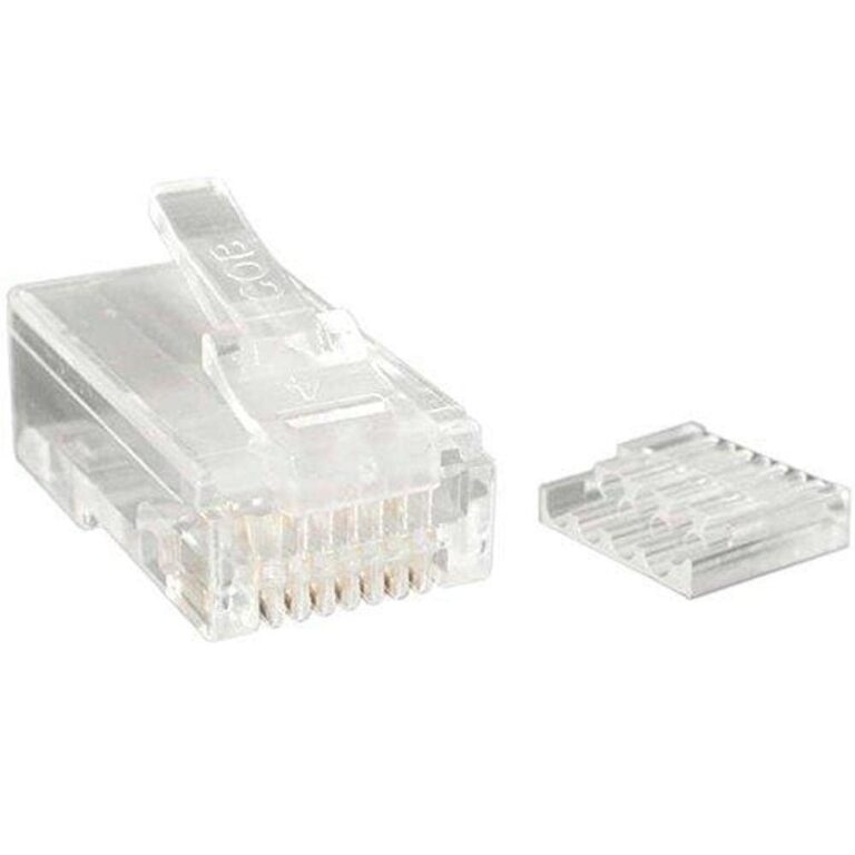 Paquete de 50 Unidades de Conectores RJ45 Cat6 Modulares Multifilares