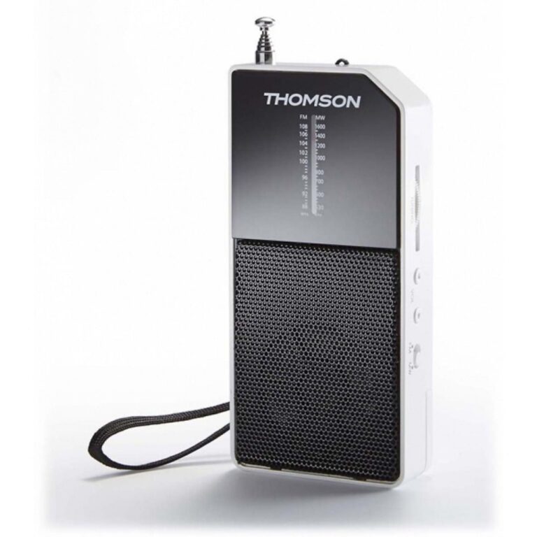 Radio Transistor Thomson RT205 Blanco/Negro