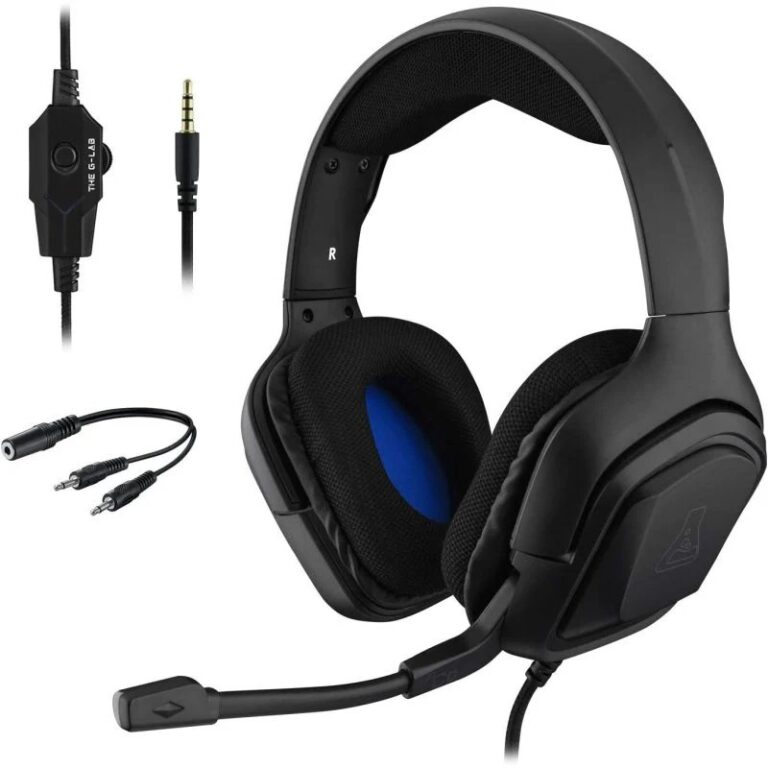 Auricular Gaming G-Lab Korp Cobalt Auriculares Gaming Negros