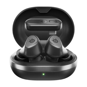 Auriculares Steelseries Arctis Gamebuds Inalámbricos negros Usados