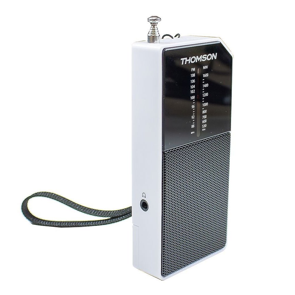 Radio Transistor Thomson RT205 Blanco/Negro - Imagen 2