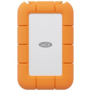 Disco Duro Externo LaCie Rugged Mini SSD Externo 500GB USB-C 3.2 Naranja