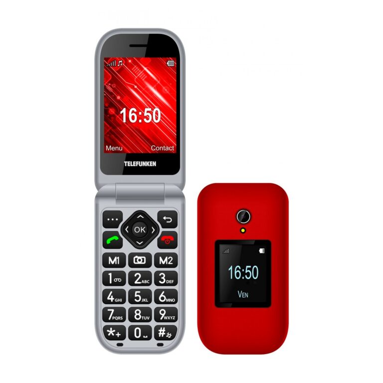 Teléfono Móvil Telefunken Libre S460 2.8" Senior Rojo Usado