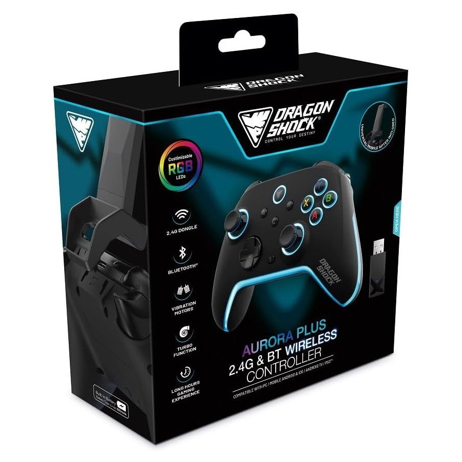 Mando inalámbrico Dragonshock Aurora Plus con soporte teléfono Multiplataformas - Imagen 5