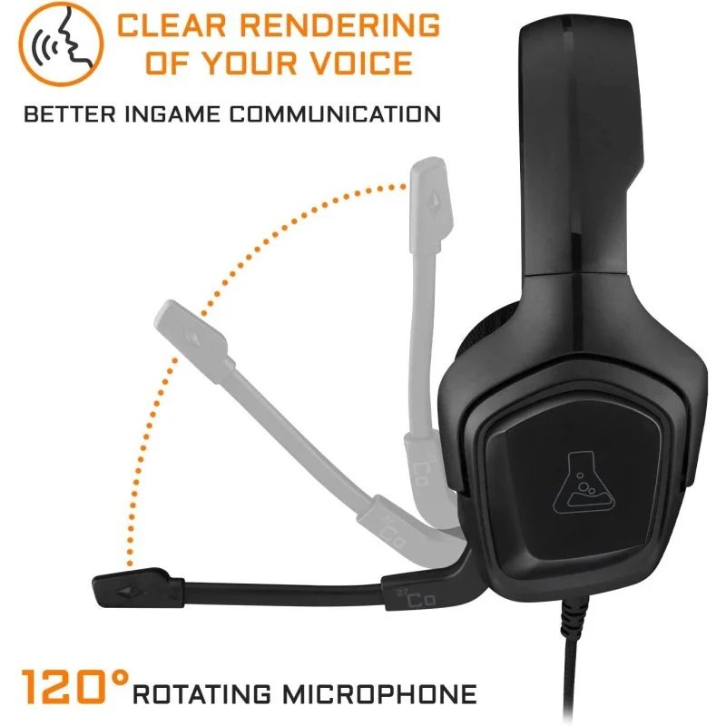 Auricular Gaming G-Lab Korp Cobalt Auriculares Gaming Negros - Imagen 2