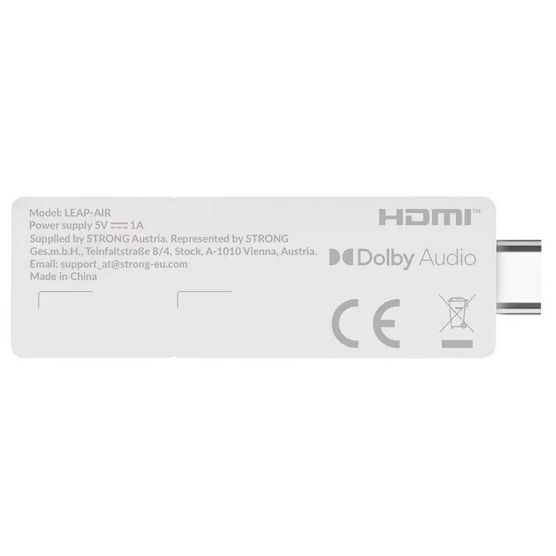 Streaming Strong LEAP-AIR Google TV Stick HDMI UltraHD 4K HDR10+ - Imagen 5