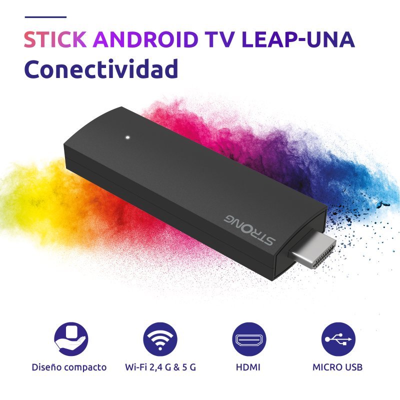 Streaming STRONG LEAP-UNA Stick Android TV - Imagen 4
