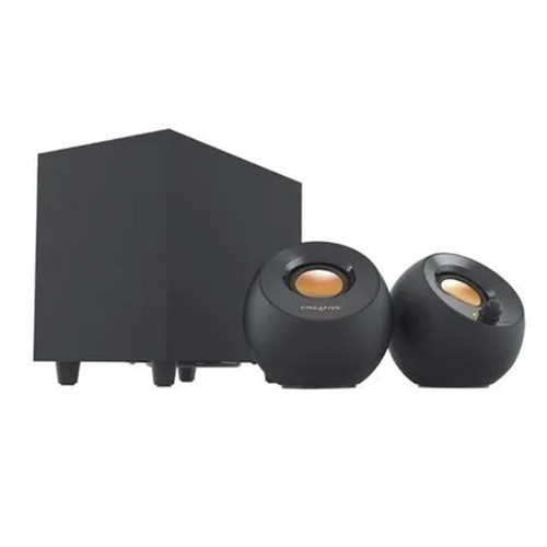 Conjunto de Altavoces Creative Pebble Plus 2.1 USB Negro Usado