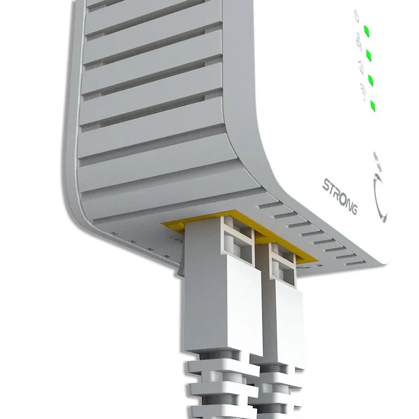 Adaptador Strong Powerline 600 Duo Wi-Fi EU V2 - Imagen 4