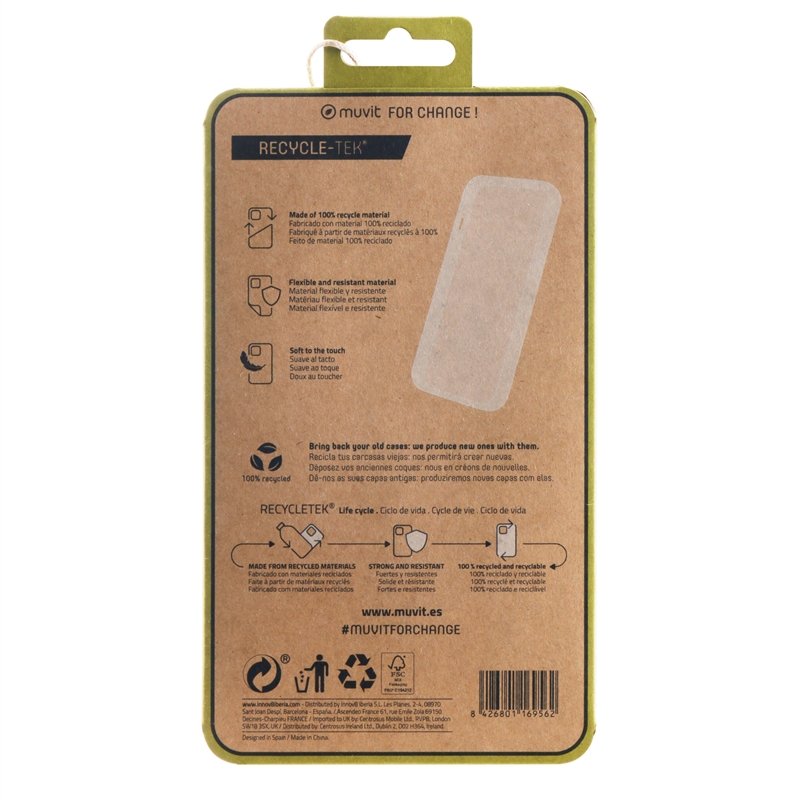 Funda Muvit for change para Samsung Galaxy S24 Ultra transparente - Imagen 5