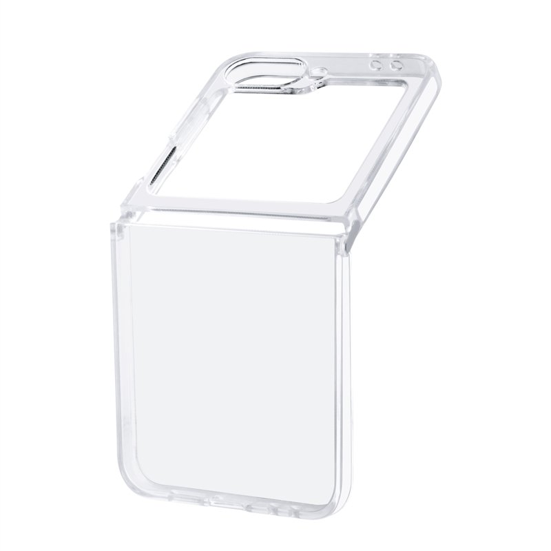Funda Muvit for change para Samsung Galaxy Z Flip6 transparente