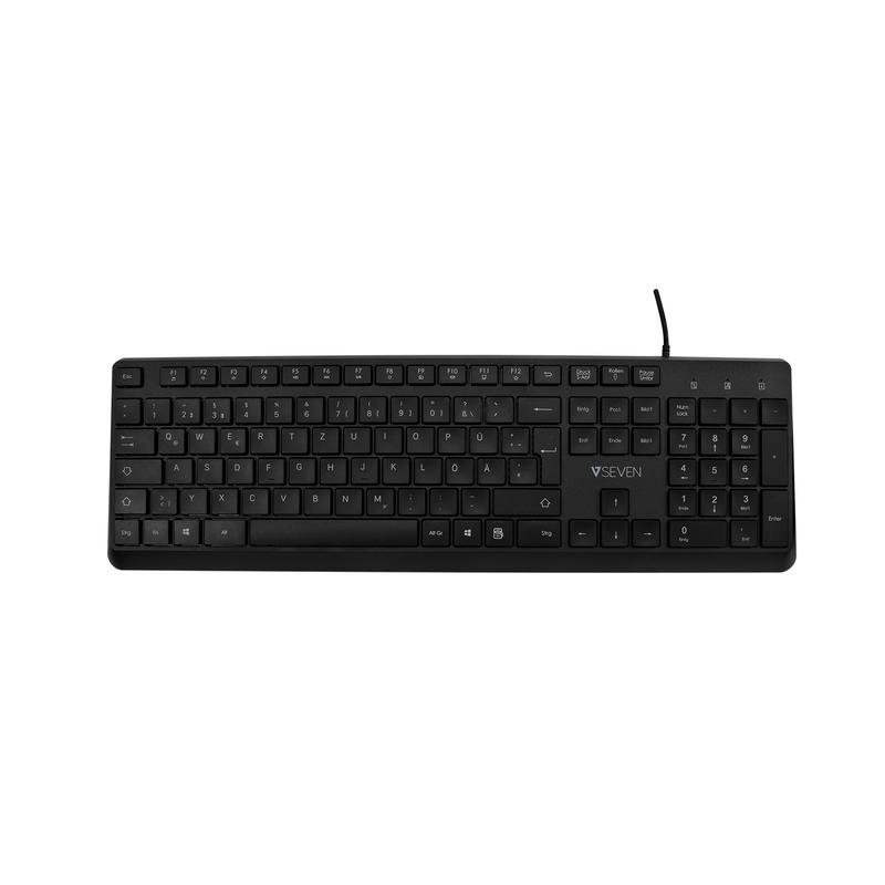 Teclado V7 KU350ES USB Pro en español - Imagen 3