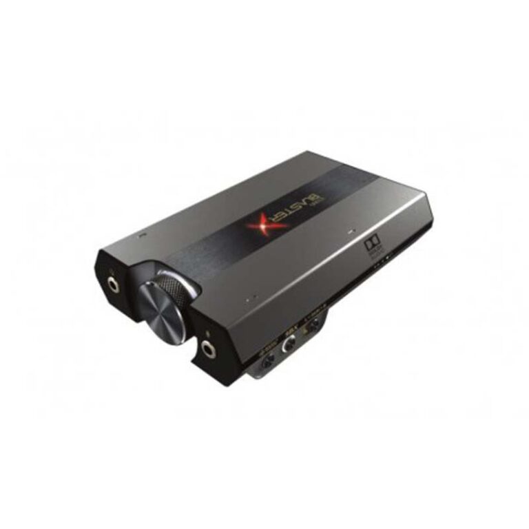 Tarjeta de Sonido externa Creative Labs Sound BlasterX G6 7.1 canales USB