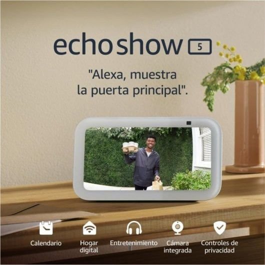Asistente Virtual Amazon Echo Show 5" 3ª Generación Gris Azulado - Imagen 2