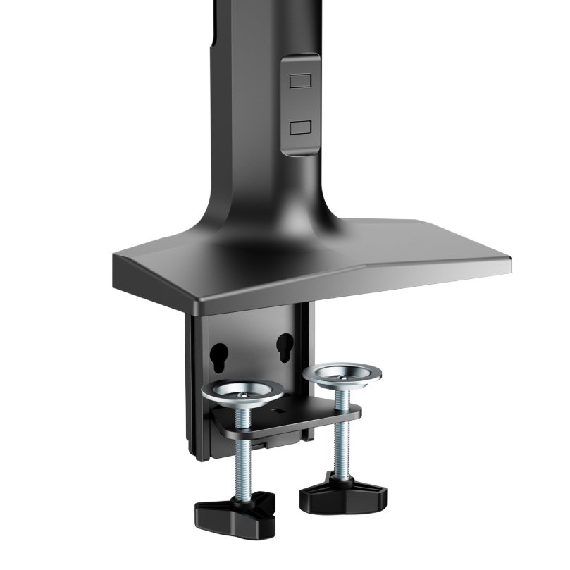 Soporte V7 con brazos con resorte de gas de alta resistencia para dos monitores - Imagen 6