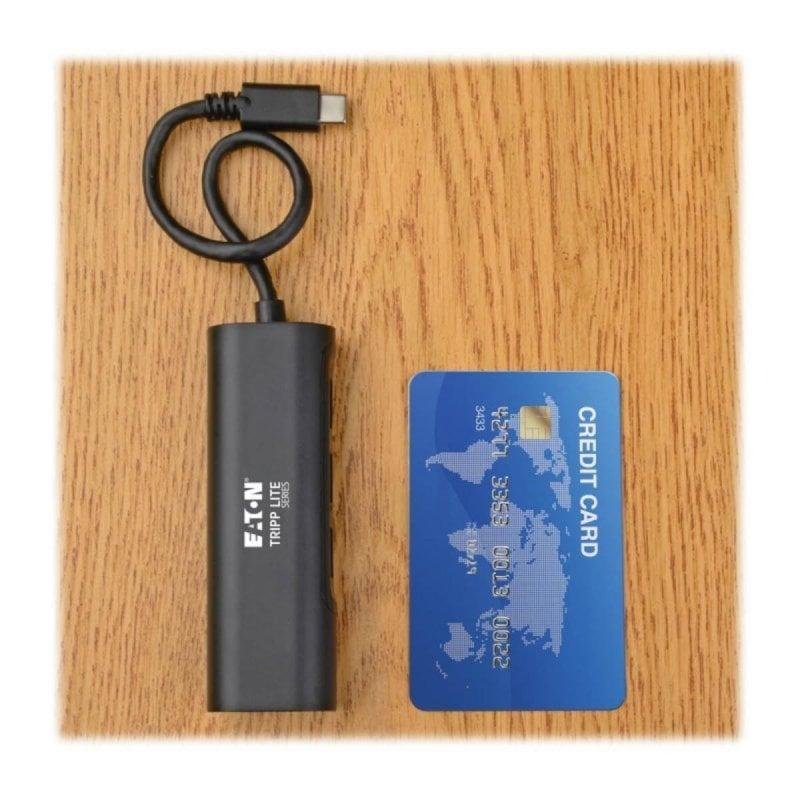 Adaptador USB-C Tripp Lite U460-003-3A1GB Hub 3xUSB 3.1 Gen1 Ethernet Gigabit - Imagen 3