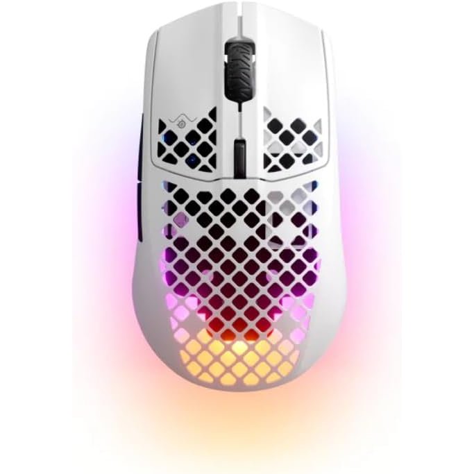 Ratón SteelSeries Aerox 3 Wireless 2022 Blanco