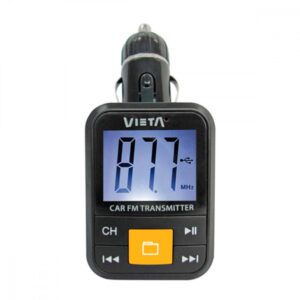 Vieta Pro MFV-333BK - Transmisor FM Color Negro/Amarillo Usado