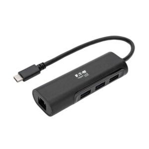 Adaptador USB-C Tripp Lite U460-003-3A1GB Hub 3xUSB 3.1 Gen1 Ethernet Gigabit