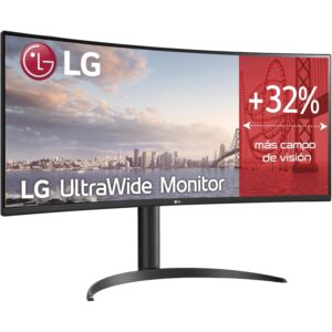 Monitor LG 34WP75C-B UltraWide Ultrapanorámico Curvo 34" 3440x1440 160Hz