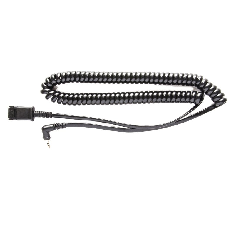 Conector de audio V7 2,5 mm a (compatible con PLX/Plantronics) BL-06+P