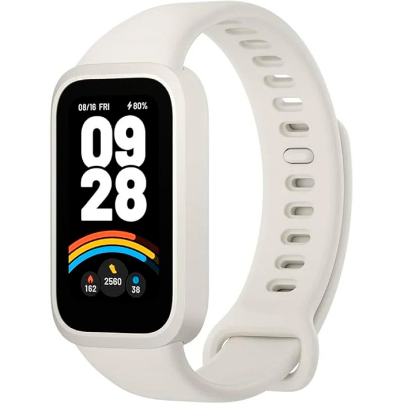 Pulsera de Actividad Xiaomi Smart Band 9 Active Beige Usada*Solo pulsera y cable