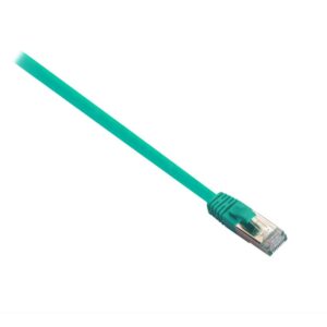 Cable V7 Cat6 blindado (STP) verde conectores RJ45 macho a RJ45 macho 5 m