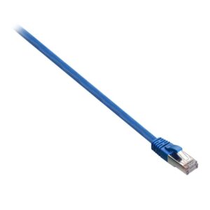 Cable V7 Cat6 blindado (STP) azul conectores RJ45 macho a RJ45 macho 5 m