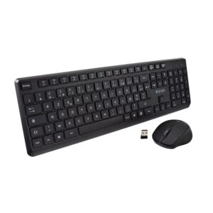 Combinación V7 CKW350FR teclado y ratón inalámbrico en francés