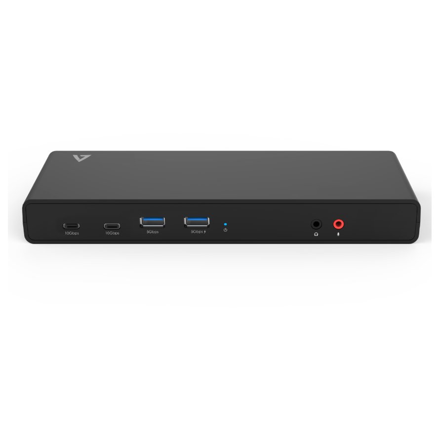 Docking Station V7 UCDDS2 USB-C DisplayLink dual 4K - Imagen 3