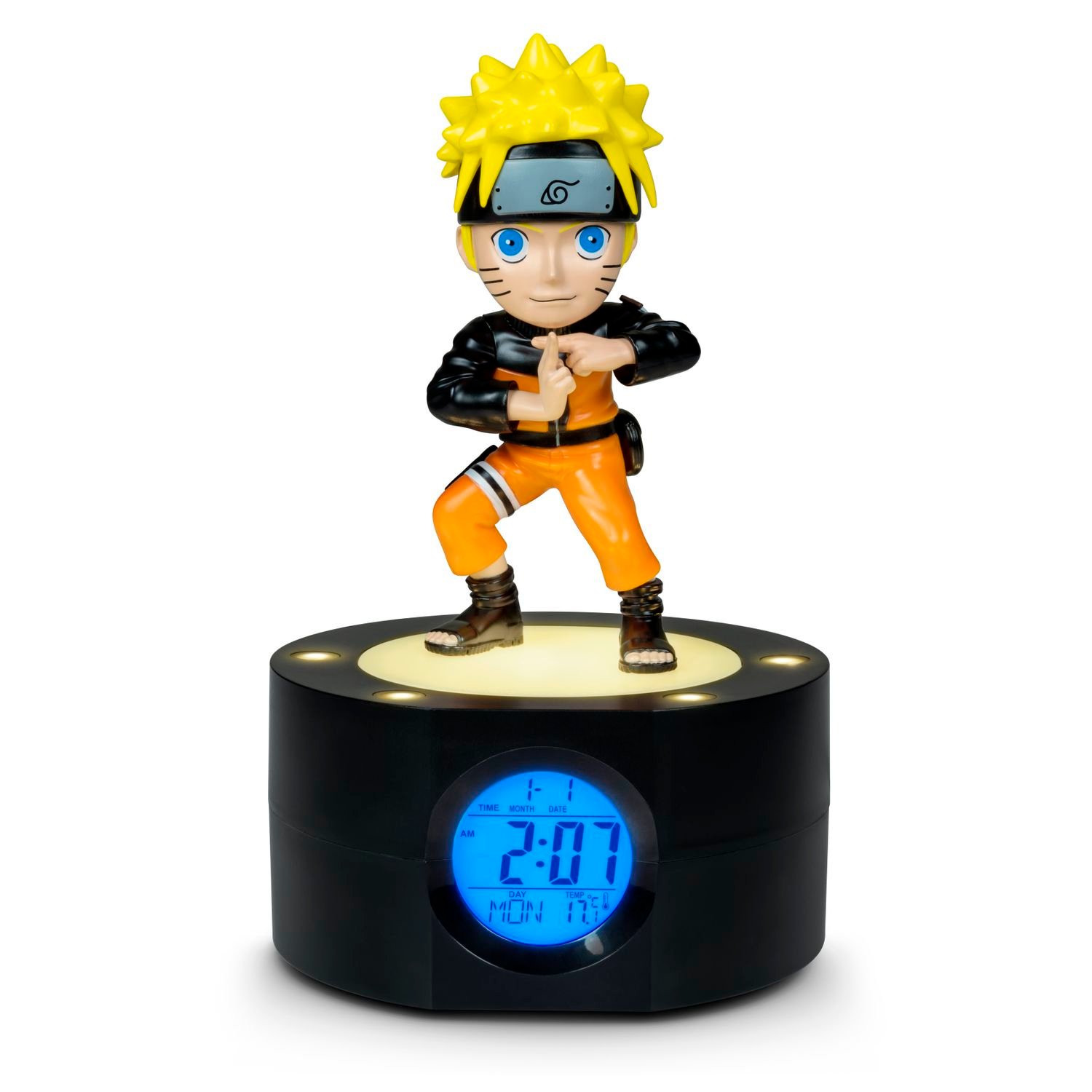 Despertador Teknofun Figura Naruto Luminoso Usado - Imagen 2