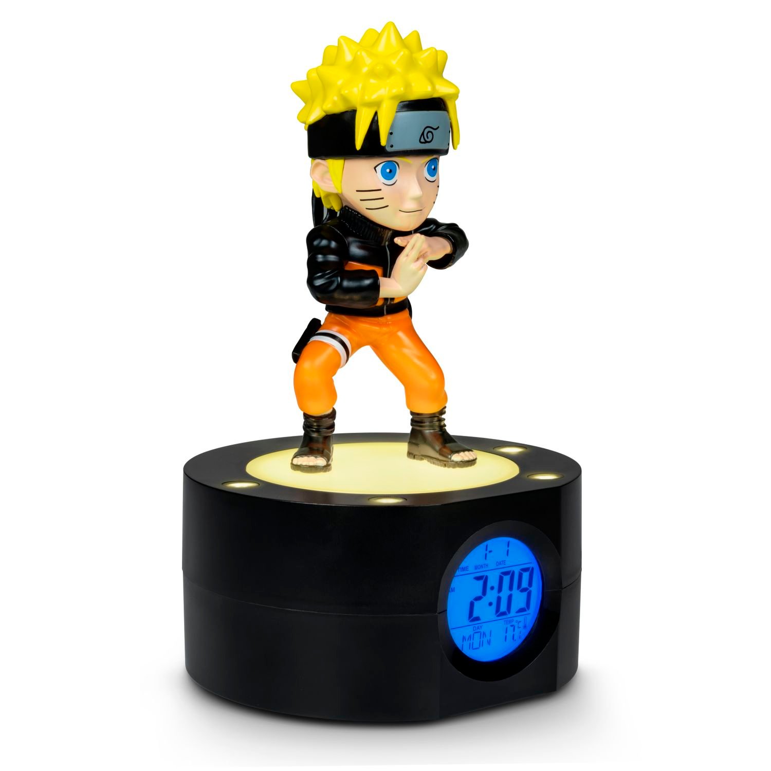 Despertador Teknofun Figura Naruto Luminoso Usado - Imagen 3