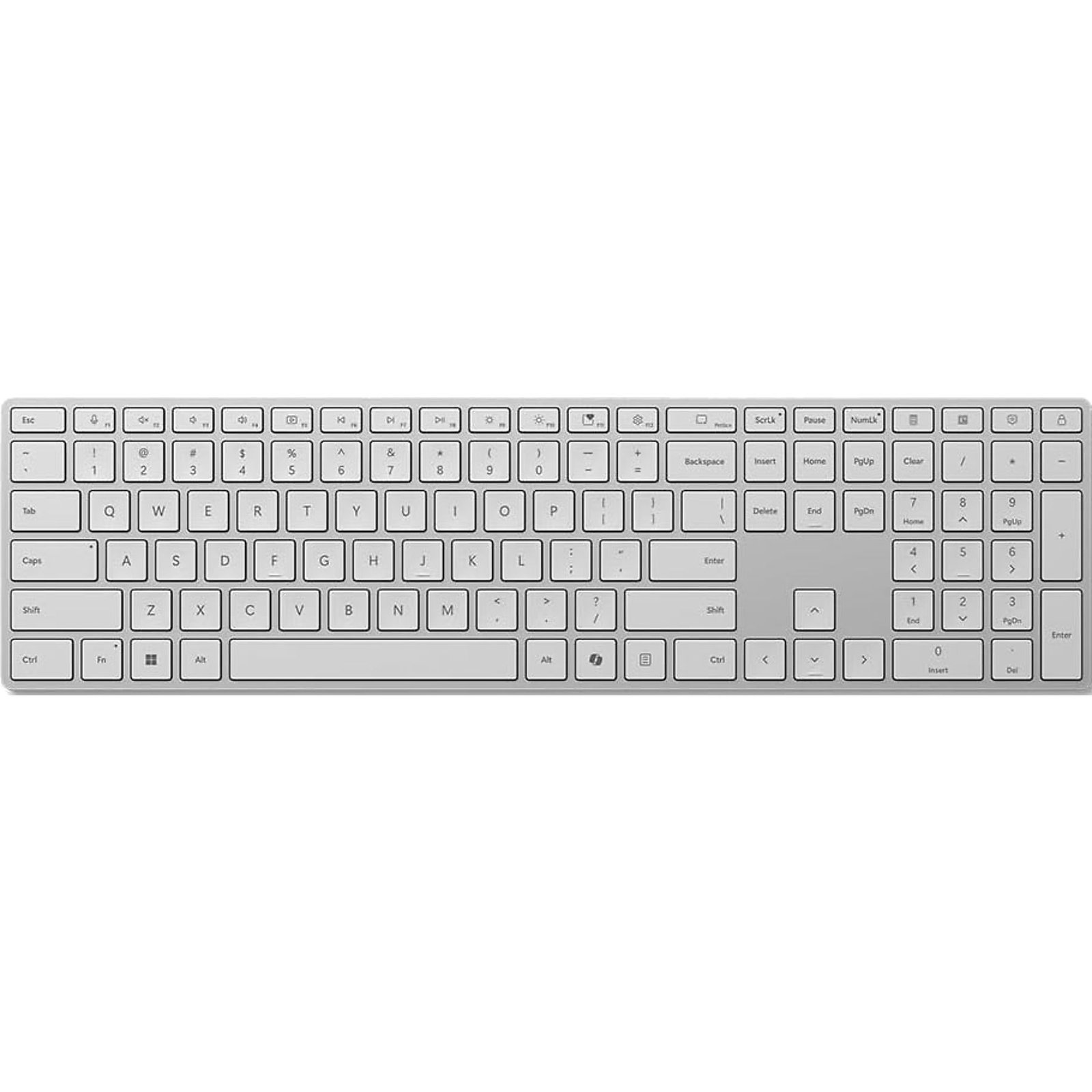 Teclado inalámbrico Microsoft EP2-040201 Bluetooth Para Surface Español Usado