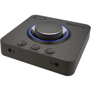 Tarjeta de sonido externa Creative Sound Blaster X4 DAC USB Super X-FI 7.1