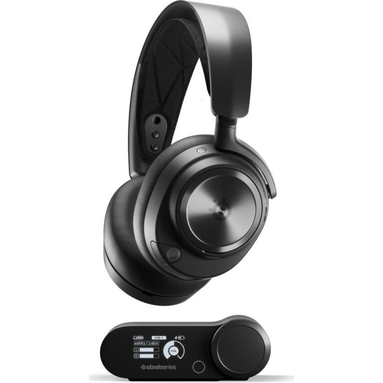 Auriculares Steelseries Arctis Nova Pro Inálambricos Diadema Juego Negro
